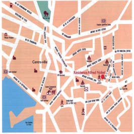 Location in Toulon